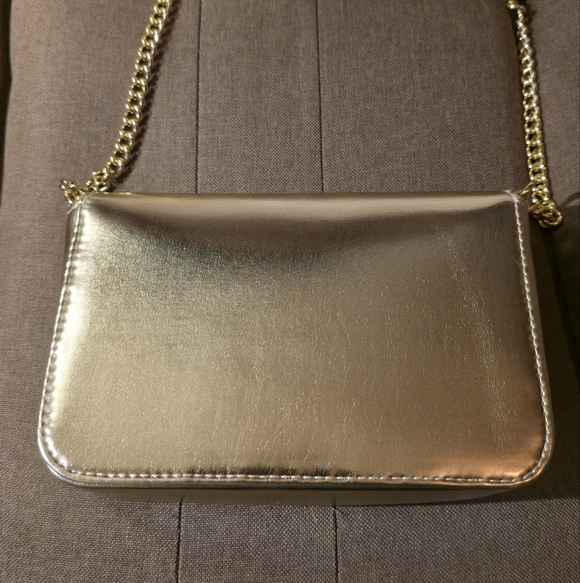 Jimmy Choo Parfums Gold Evening Bag & Gold Glitter Coin Purse - Picture 5 of 6